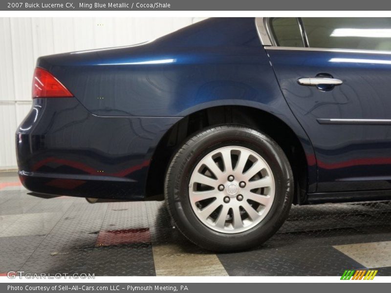 Ming Blue Metallic / Cocoa/Shale 2007 Buick Lucerne CX