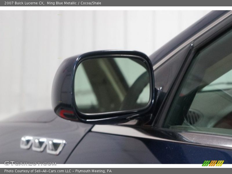 Ming Blue Metallic / Cocoa/Shale 2007 Buick Lucerne CX