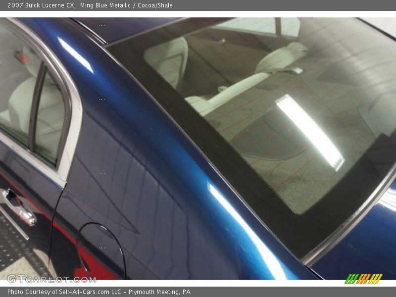 Ming Blue Metallic / Cocoa/Shale 2007 Buick Lucerne CX