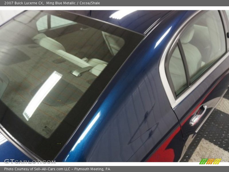 Ming Blue Metallic / Cocoa/Shale 2007 Buick Lucerne CX