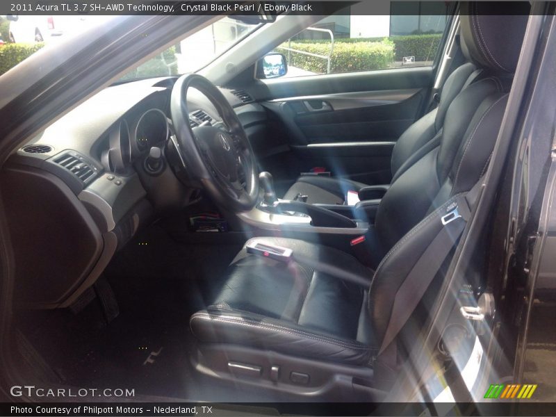 Crystal Black Pearl / Ebony Black 2011 Acura TL 3.7 SH-AWD Technology