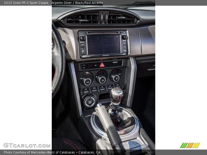Controls of 2013 FR-S Sport Coupe
