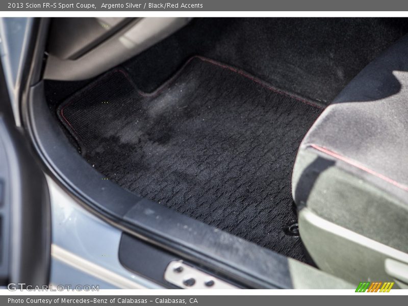 Argento Silver / Black/Red Accents 2013 Scion FR-S Sport Coupe