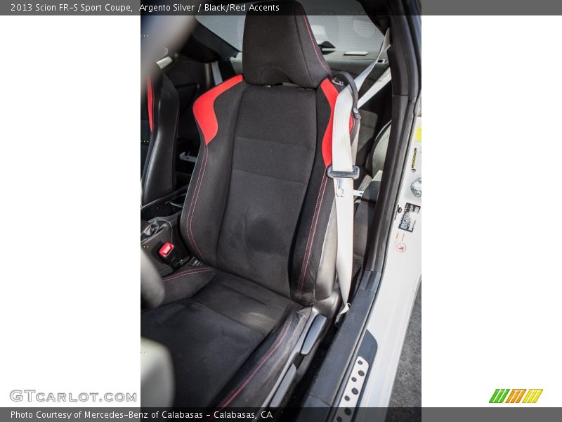 Front Seat of 2013 FR-S Sport Coupe