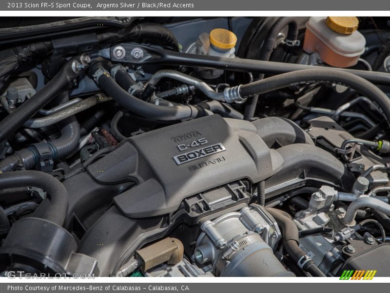  2013 FR-S Sport Coupe Engine - 2.0 Liter DOHC 16-Valve VVT D-4S Flat 4 Cylinder
