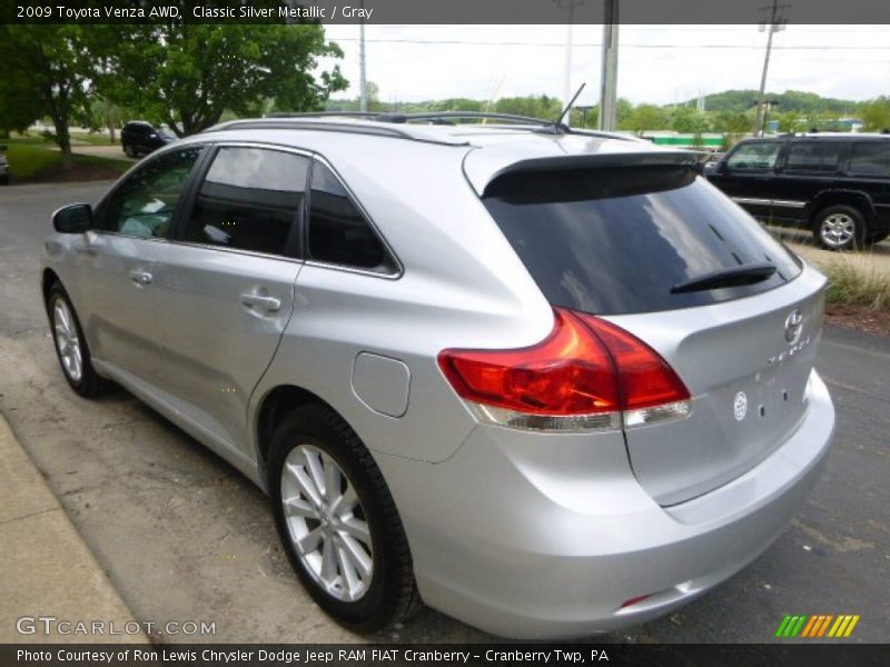 Classic Silver Metallic / Gray 2009 Toyota Venza AWD