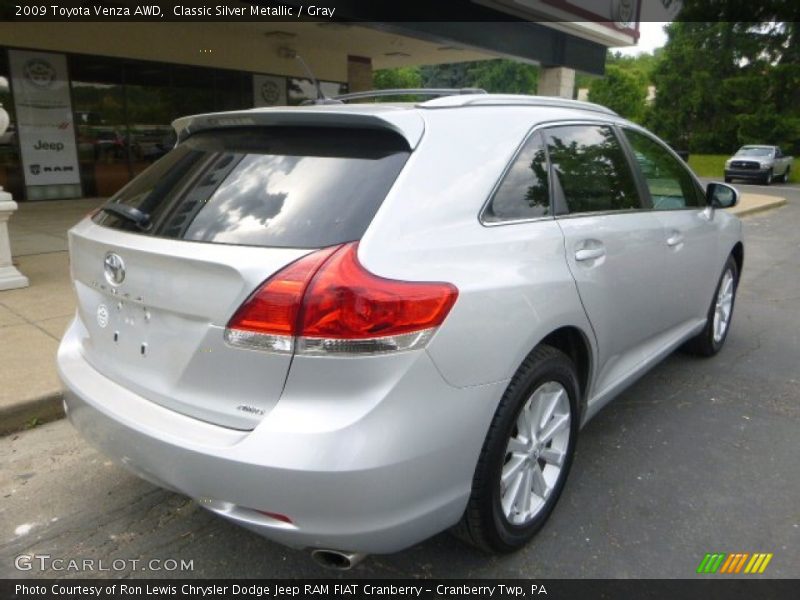 Classic Silver Metallic / Gray 2009 Toyota Venza AWD