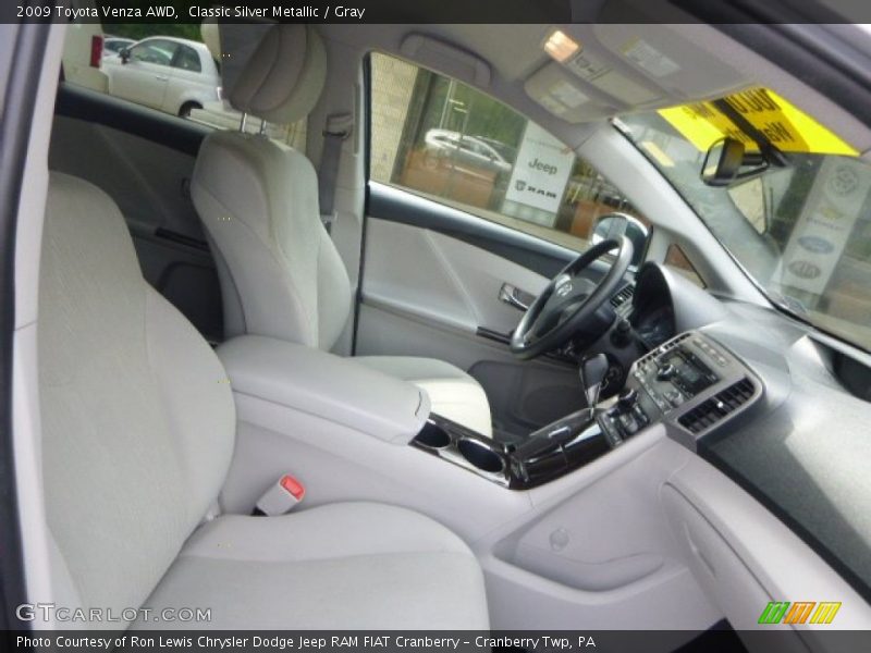Classic Silver Metallic / Gray 2009 Toyota Venza AWD