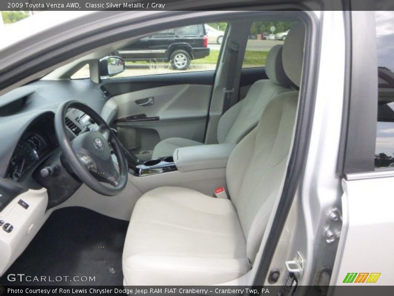 Classic Silver Metallic / Gray 2009 Toyota Venza AWD