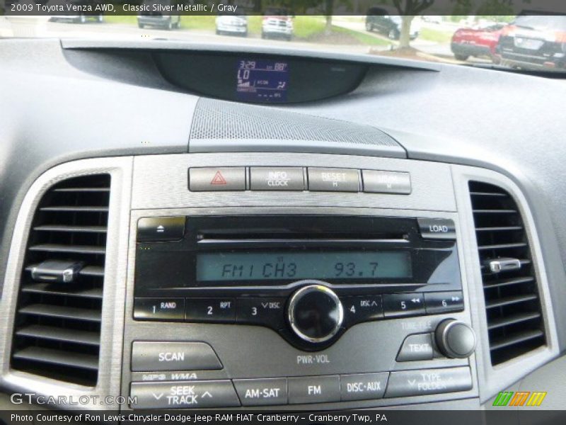 Classic Silver Metallic / Gray 2009 Toyota Venza AWD