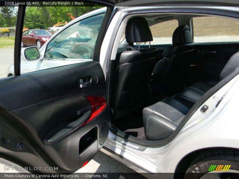 Mercury Metallic / Black 2008 Lexus GS 460
