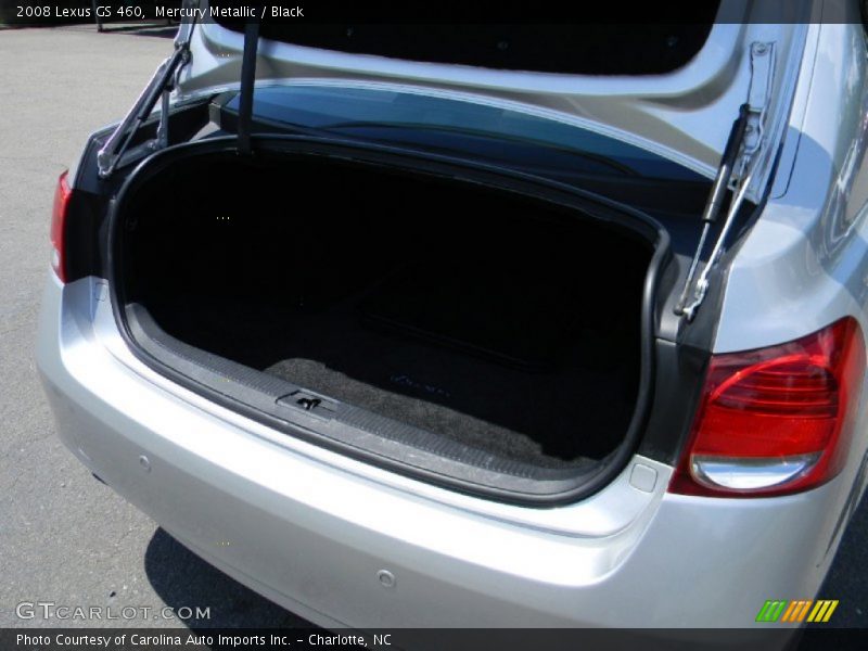 Mercury Metallic / Black 2008 Lexus GS 460