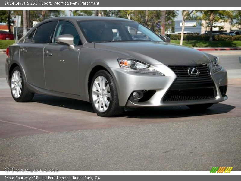Atomic Silver / Parchment 2014 Lexus IS 250 F Sport
