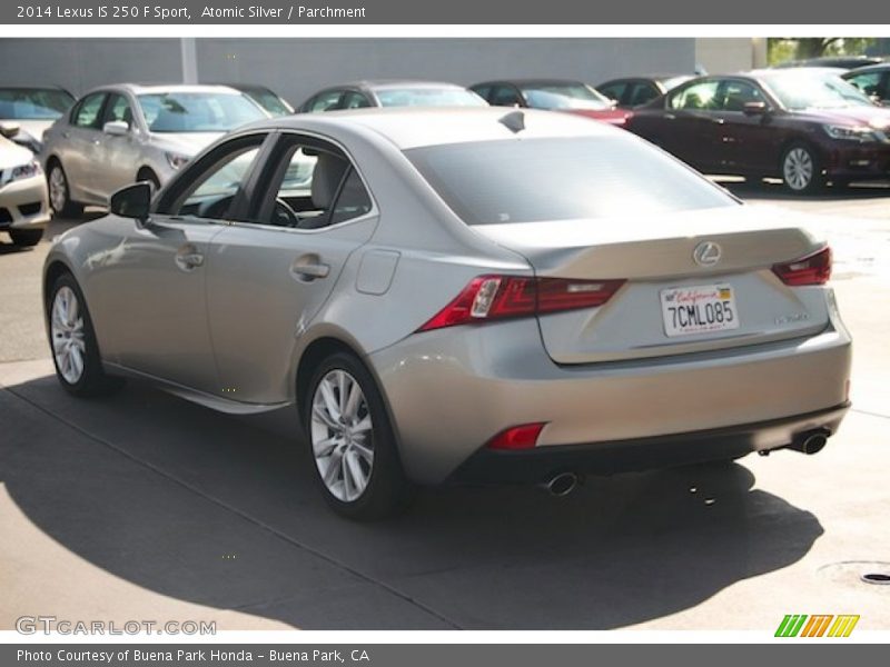 Atomic Silver / Parchment 2014 Lexus IS 250 F Sport