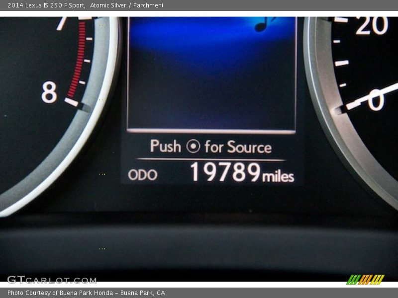 Atomic Silver / Parchment 2014 Lexus IS 250 F Sport