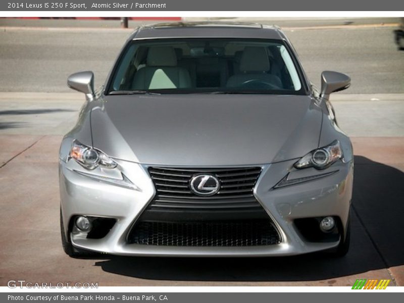 Atomic Silver / Parchment 2014 Lexus IS 250 F Sport