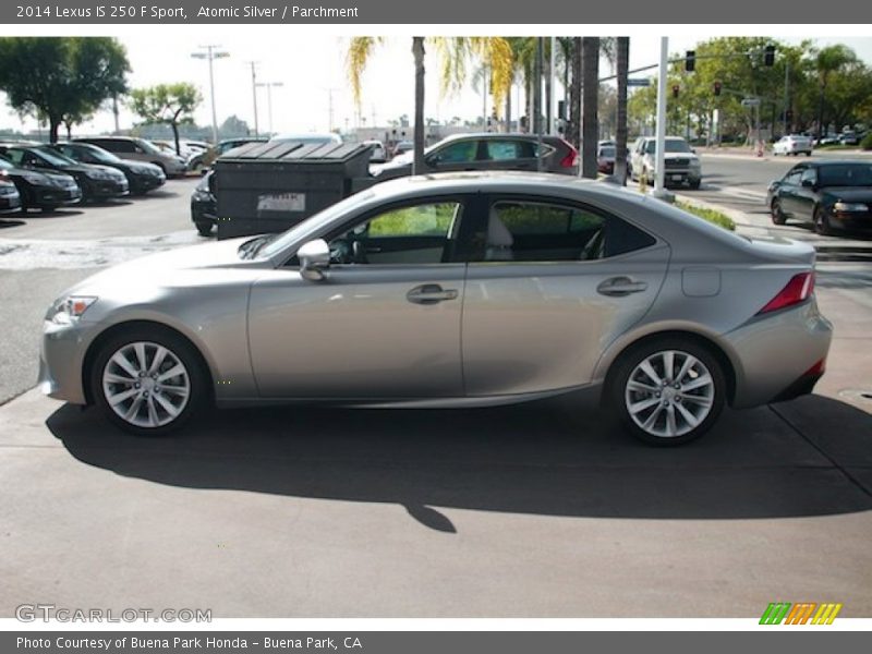 Atomic Silver / Parchment 2014 Lexus IS 250 F Sport