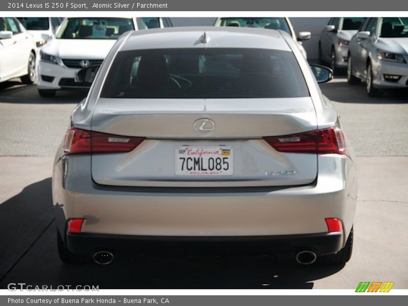 Atomic Silver / Parchment 2014 Lexus IS 250 F Sport