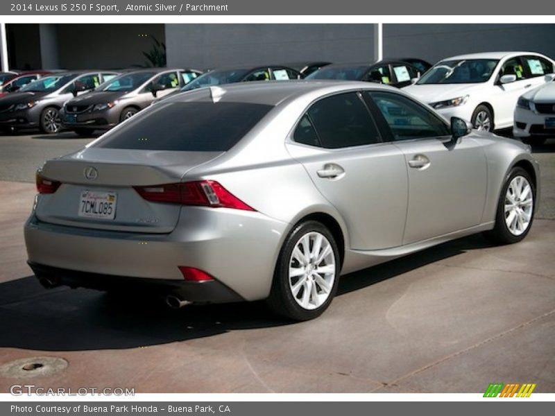 Atomic Silver / Parchment 2014 Lexus IS 250 F Sport