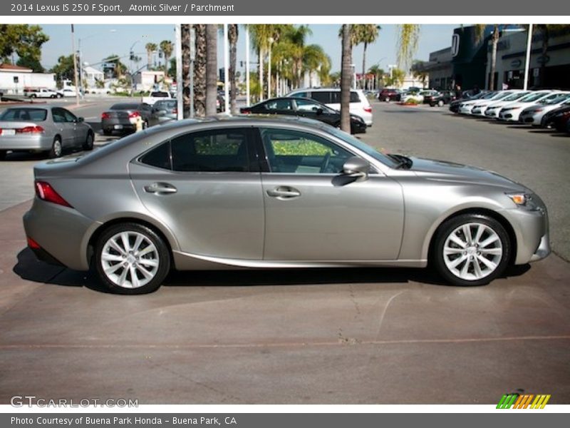 Atomic Silver / Parchment 2014 Lexus IS 250 F Sport