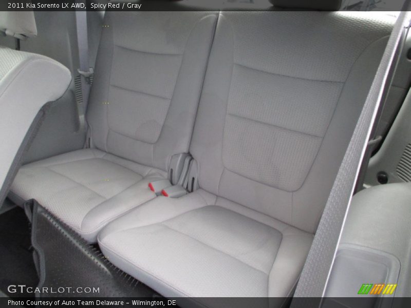 Spicy Red / Gray 2011 Kia Sorento LX AWD
