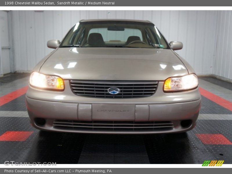 Sandrift Metallic / Medium Neutral 1998 Chevrolet Malibu Sedan