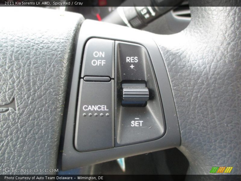Spicy Red / Gray 2011 Kia Sorento LX AWD