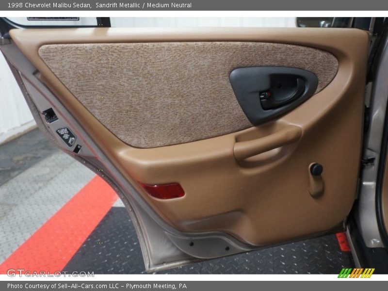 Sandrift Metallic / Medium Neutral 1998 Chevrolet Malibu Sedan