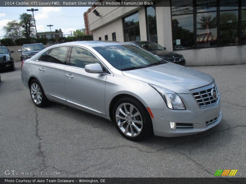 Radiant Silver Metallic / Medium Titanium/Jet Black 2014 Cadillac XTS Luxury FWD