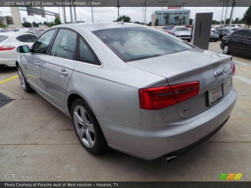 Ice Silver Metallic / Black 2012 Audi A6 2.0T Sedan
