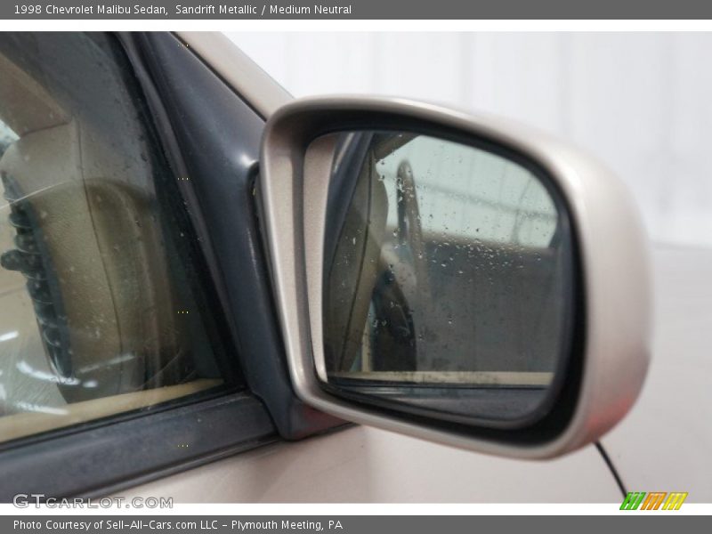 Sandrift Metallic / Medium Neutral 1998 Chevrolet Malibu Sedan