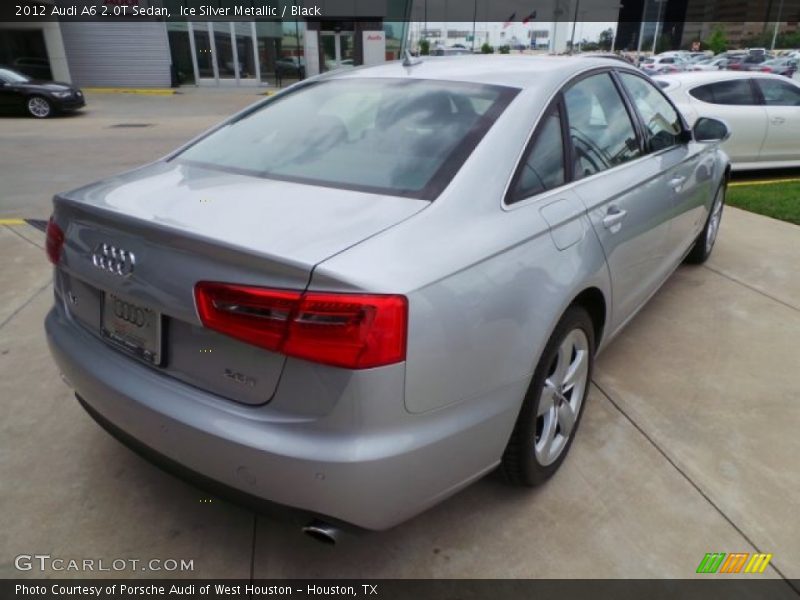 Ice Silver Metallic / Black 2012 Audi A6 2.0T Sedan