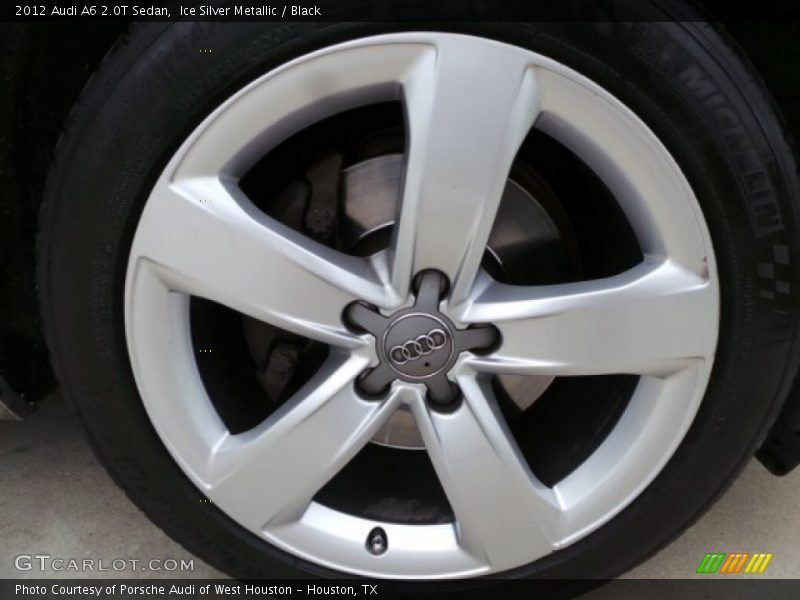 Ice Silver Metallic / Black 2012 Audi A6 2.0T Sedan