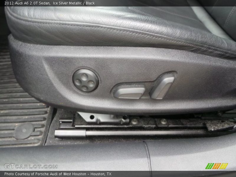Ice Silver Metallic / Black 2012 Audi A6 2.0T Sedan