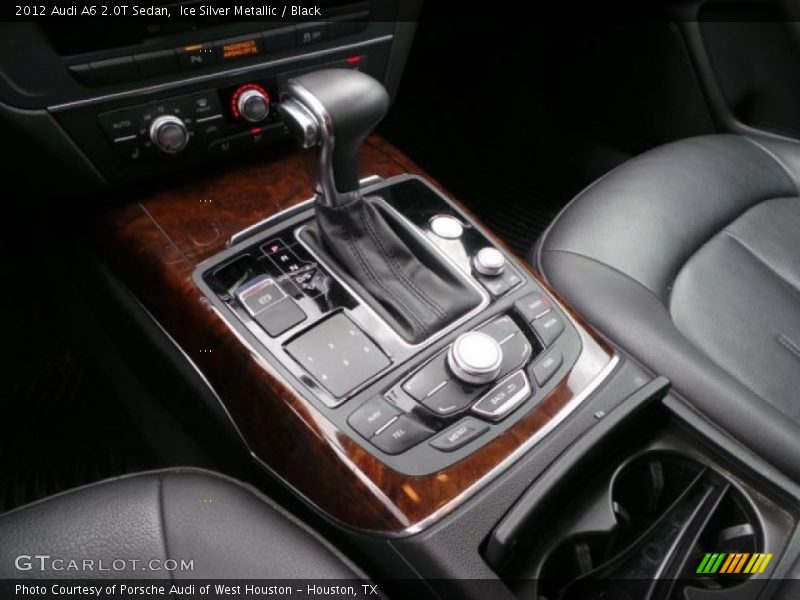 Ice Silver Metallic / Black 2012 Audi A6 2.0T Sedan