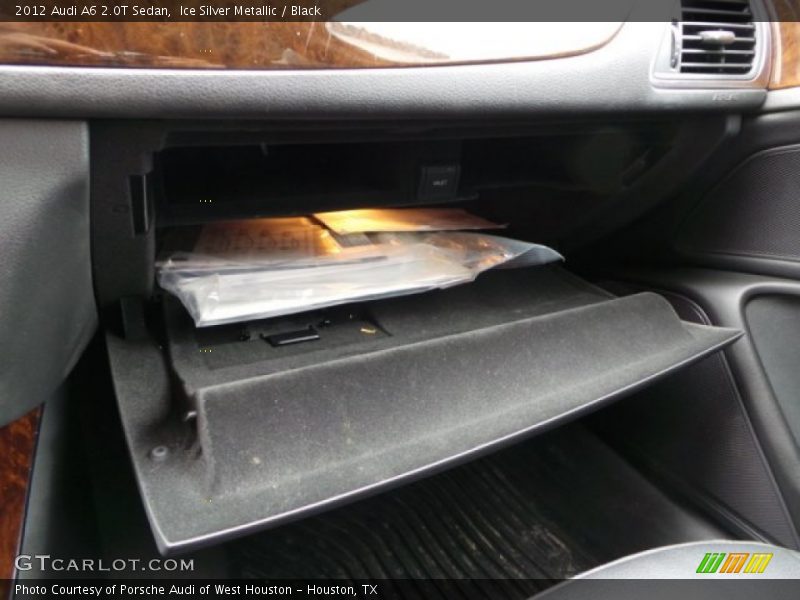 Ice Silver Metallic / Black 2012 Audi A6 2.0T Sedan
