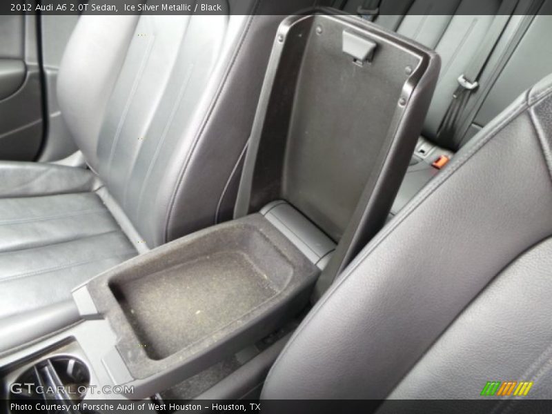 Ice Silver Metallic / Black 2012 Audi A6 2.0T Sedan