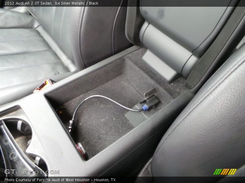 Ice Silver Metallic / Black 2012 Audi A6 2.0T Sedan