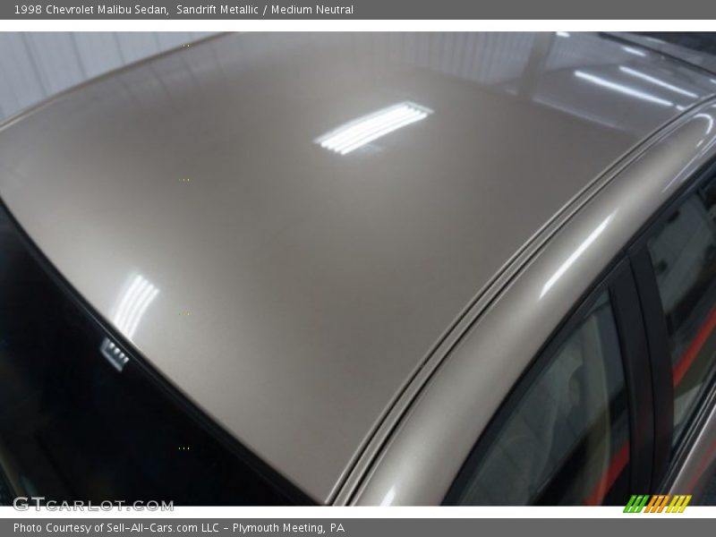 Sandrift Metallic / Medium Neutral 1998 Chevrolet Malibu Sedan