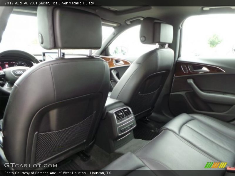 Ice Silver Metallic / Black 2012 Audi A6 2.0T Sedan