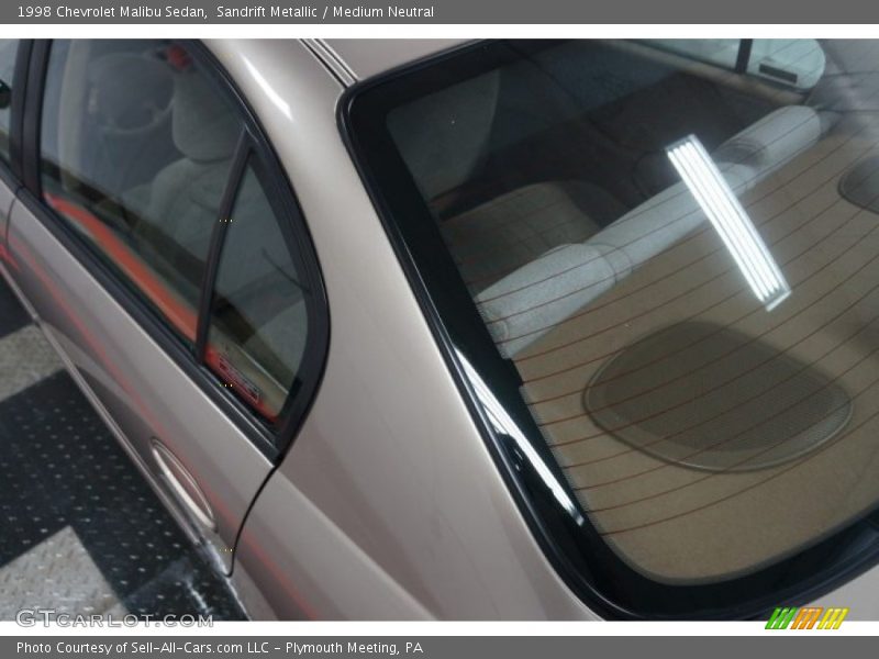 Sandrift Metallic / Medium Neutral 1998 Chevrolet Malibu Sedan