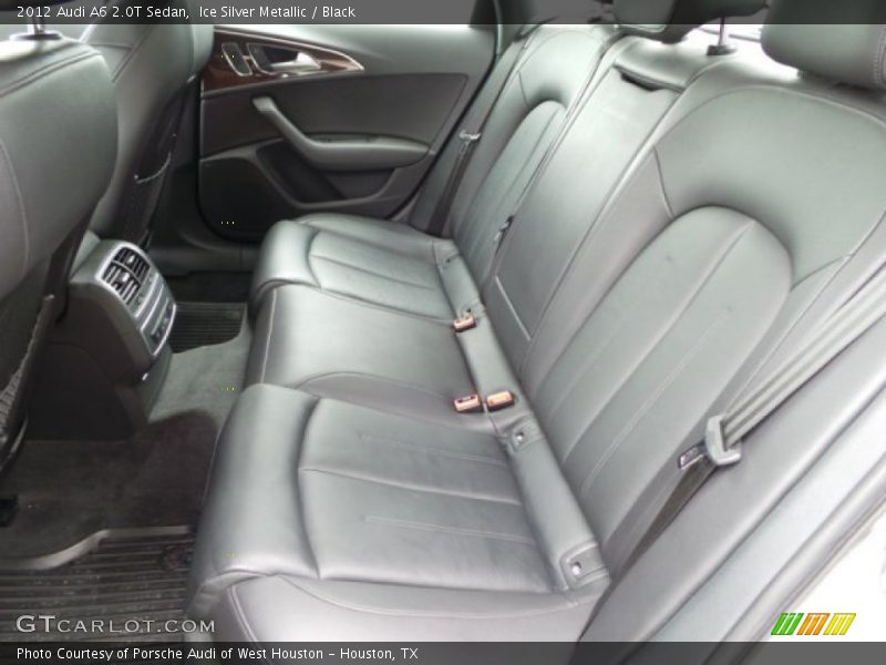 Ice Silver Metallic / Black 2012 Audi A6 2.0T Sedan