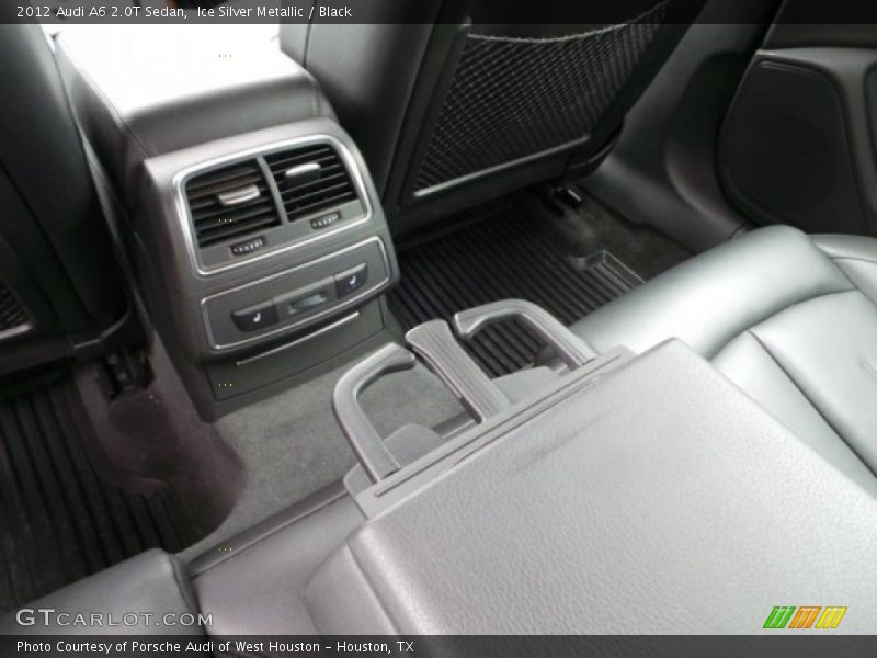 Ice Silver Metallic / Black 2012 Audi A6 2.0T Sedan