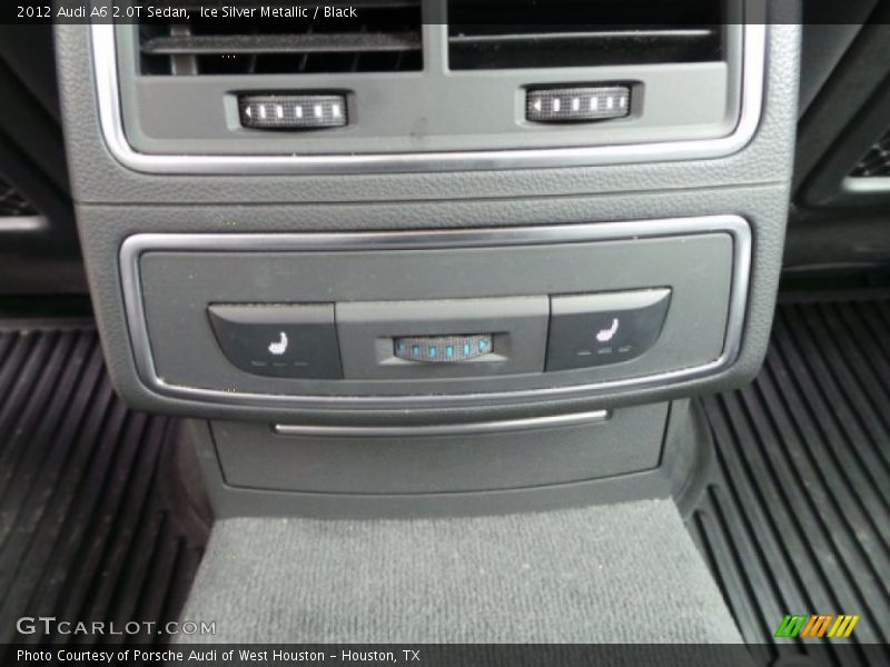 Ice Silver Metallic / Black 2012 Audi A6 2.0T Sedan