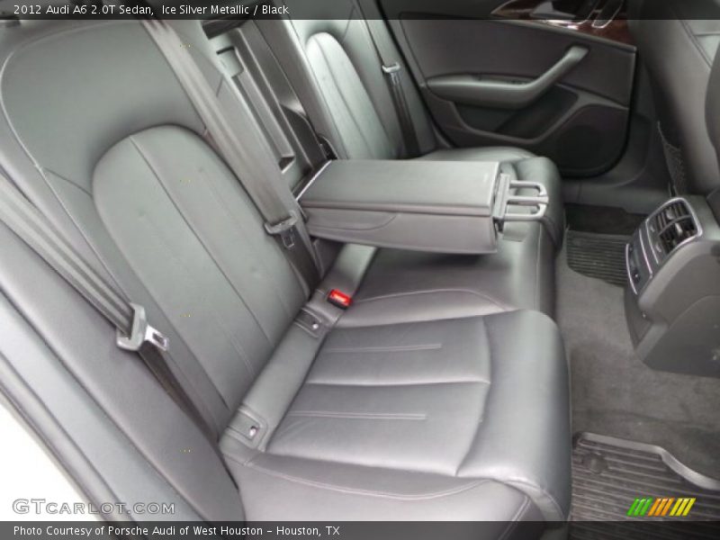 Ice Silver Metallic / Black 2012 Audi A6 2.0T Sedan