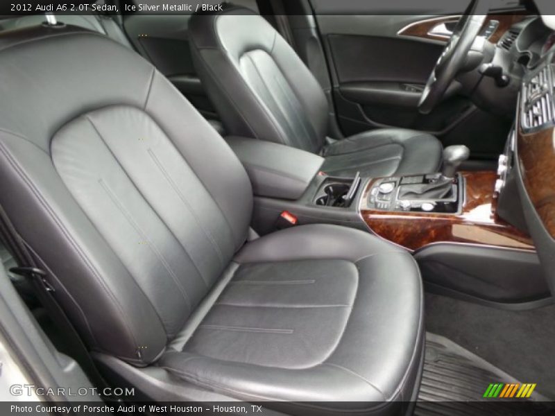 Ice Silver Metallic / Black 2012 Audi A6 2.0T Sedan