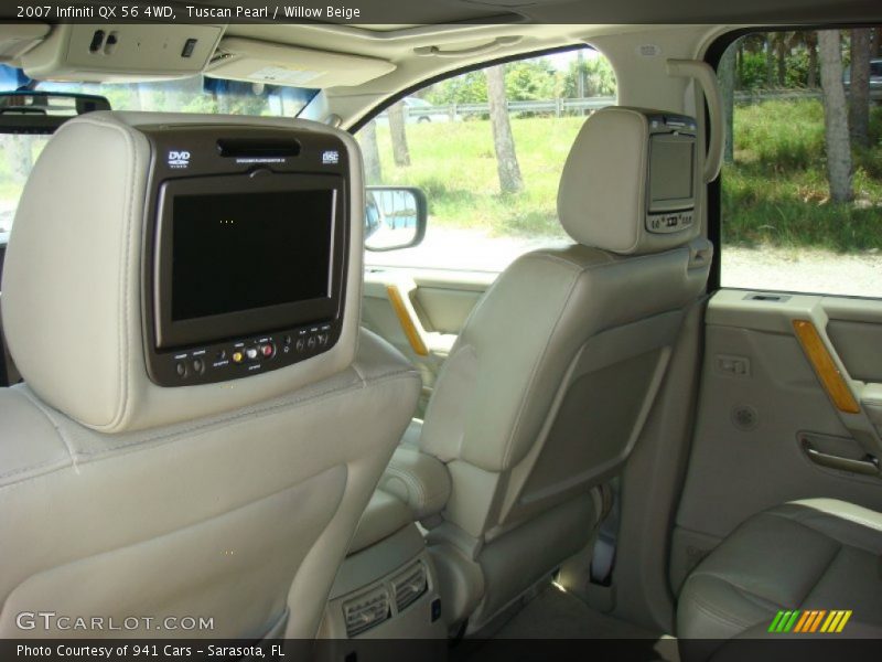 Tuscan Pearl / Willow Beige 2007 Infiniti QX 56 4WD