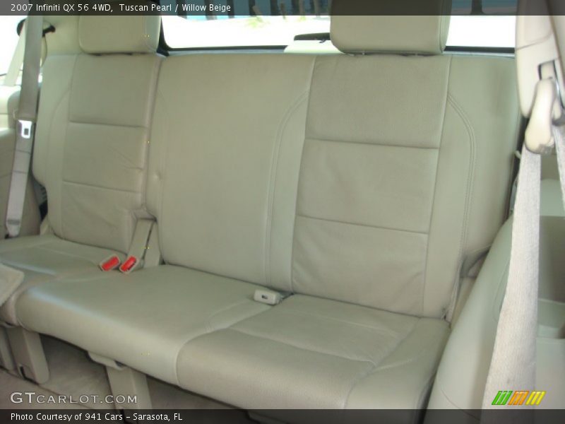 Tuscan Pearl / Willow Beige 2007 Infiniti QX 56 4WD