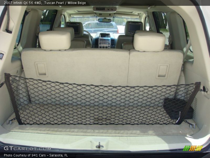Tuscan Pearl / Willow Beige 2007 Infiniti QX 56 4WD