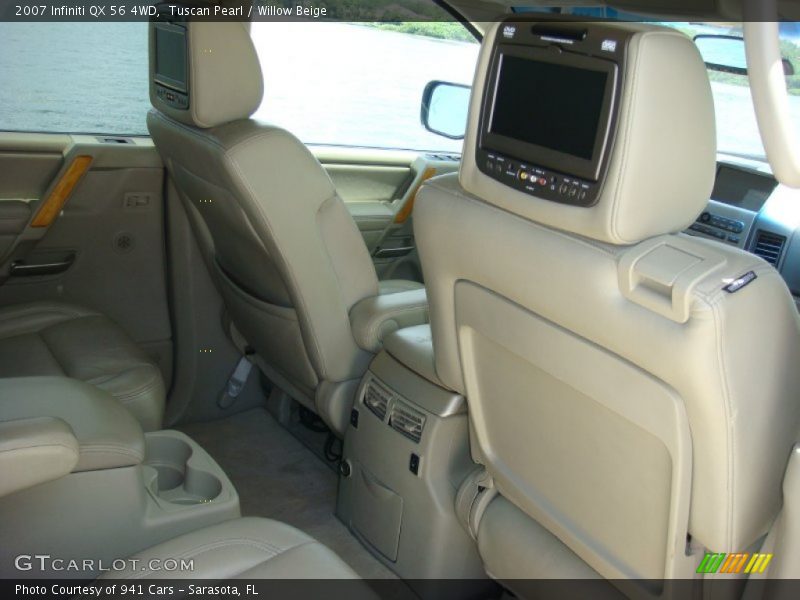 Tuscan Pearl / Willow Beige 2007 Infiniti QX 56 4WD